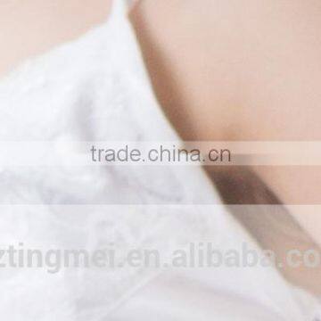 Mature Women Sexy Transparent Nighgown V-neck Dress photo-5