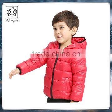 2017 new kid coat jacket winter down softly jacket for kids