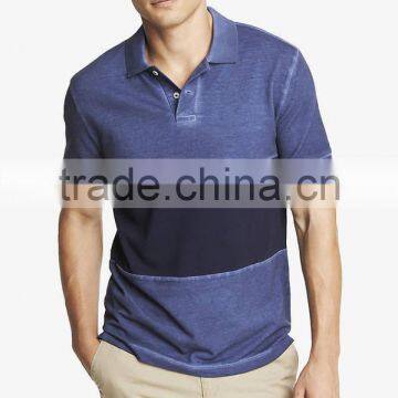 color combination dyed colour pique man polo t-shirt