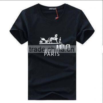 100%cotton round neck printing t-shirt,high quality t-shirt