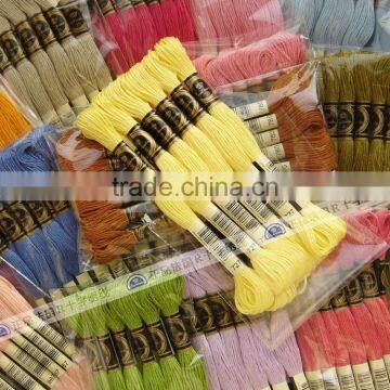 Royal 100% Egyptian Cotton embroidery thread DMC color