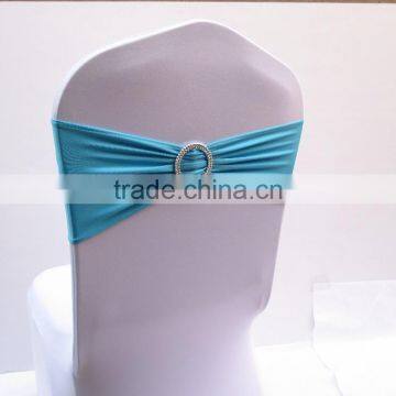 FACTORY SUPPLY LYCRA SPANDEX CHAIR BAND SASHES WITH BUCKLE FOR CHAIR COVER BRAND NEW photo-4