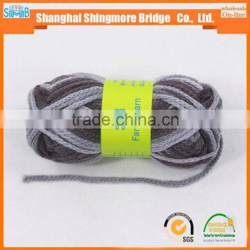 China Textile Knitting Yarn Wholesale Factory Price 100% Acrylic 1/0.8Nm Hollow Tape Yarn for Hand Knitting With Low Price photo-5