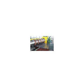 Semiautomatic 380V / 3PH Steel Slitter Line Machinery with Hydraulic Tension Station