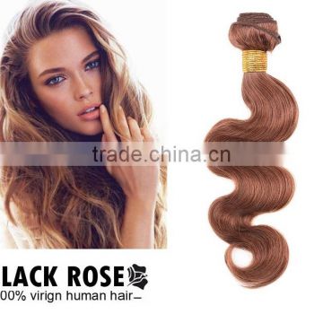 Wholesale hair weave #30 color , human hair