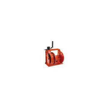 Heavy Duty Hand Lifting Winch For Hoist 250kg , Brake Hand Winch