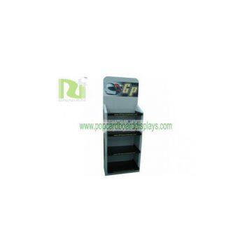 Helmet displays cardboard display ENCS009 four shelves cardboard pallet display