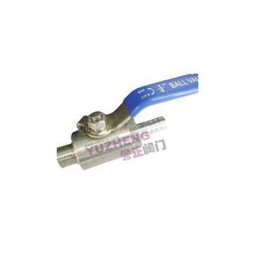 Stock Bar Gas Ball Valve Male Thread