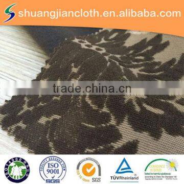 100% Polyester Knitted Jacquard Velvet Fabric