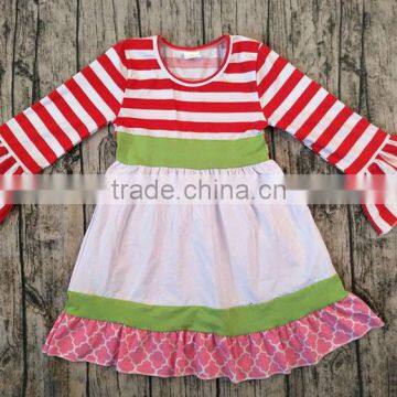 Wholesale Simple Design School Children Smocked Dress Boutique Outfits Cute Long Sleeve Tutu Dress Cheap Online Clothing Stores photo-2