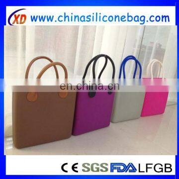 2017New Design Silicone Bag for Ladies/silicone Handbag for Ladies Waterproof Silicone Bag