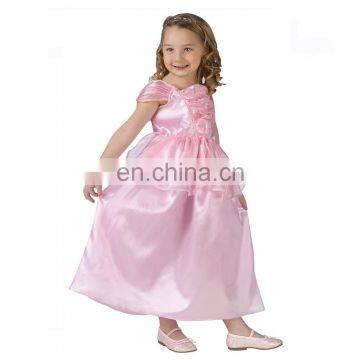 Pink Party Princess Dress Costume for Children Girls Party Dresses