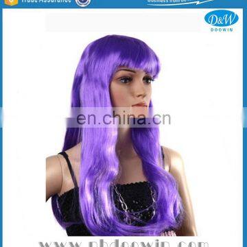 Cheap Purple Carnival / Party Synthetic Hair Wig