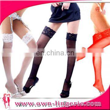 Black Invisible Fishnet Sexy Women Transparent Thin Lace Fishnet Black Socks photo-4