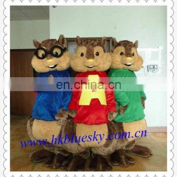 Adult squirrel mascot costume squirrel costume for sale