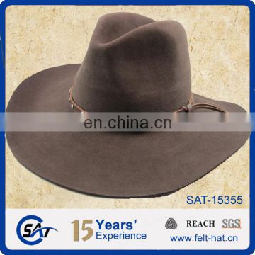 2016 new style 100% rabbit fur felt hat