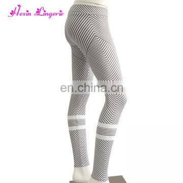 Hot Sale Stripes Flora Track Pants Active Girls Legging Outfits photo-2