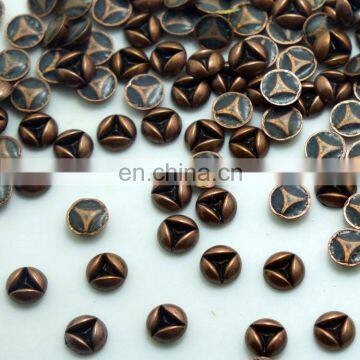 Multicolor Plated Nailheads Metal Copper Hotfix photo-2