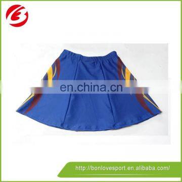 100% polyester new pattern polyester netball jersey