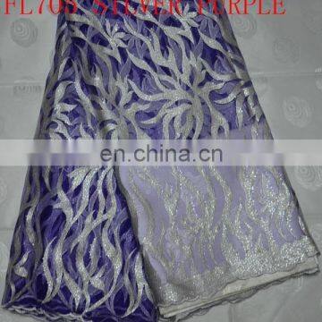 2015 New Arrival Fashion Sequins Guipure Lace Fabric(FL705)high Quality/best Price/in Stock/popular/fashion/prompt Delivery photo-5