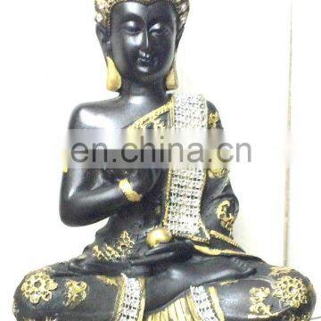 Idol of LORD BUDDHA - Gold & Silver combi