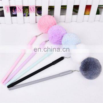 2018 New fashion Advertising promotional cute stationery korea custom logo plastic doll pen gel ink pens