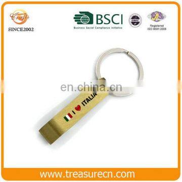 Zinc alloy bag charms metal key chain promotional