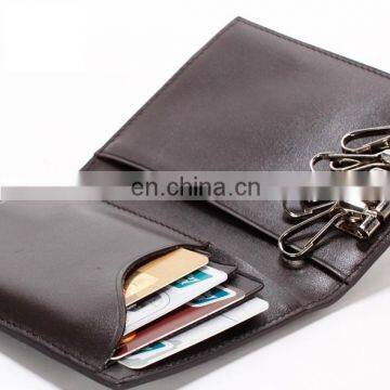 2014 CUSTOM NEW DURABLE GIFT NAME MENS LEATHER CHECKBOOK WALLET