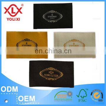 Wholesale high density Fashion Woven Label for clothing