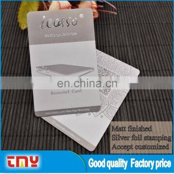 New Promotion Clear Plastic Business Cards With Frosted Finished photo-4