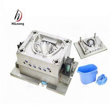 plastic injection mould huangyan mop bucket mold manufacturing