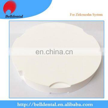 CAD CAM Dental Lab super translucent Milling Zirconia blocks for Zirkonzahn