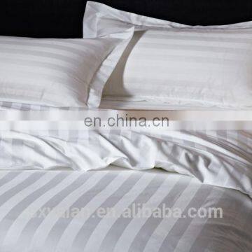2017 100% Cotton Hotel Linen Stripe Flat Sheet photo-3