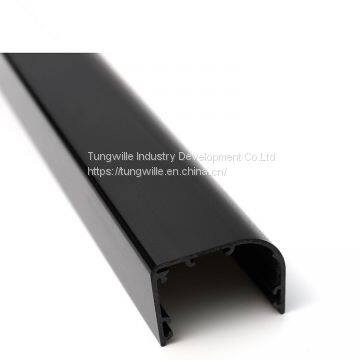 China supplier plastic extrusion profile PVC extrusion plastic channel extrusion