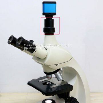 1X Microscope Phototube C-Mount C Mount CCD & CMOS Coupler Cmount Camera Adapter for Leica HC DM Trinocular Stereo Microscope photo-5