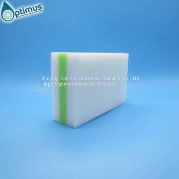 3 Layers Melamine Magic Sponge With pu Sponge photo-2