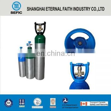 Latest Style Seamless Helium Tank Aluminium Gas Cylinder Valve