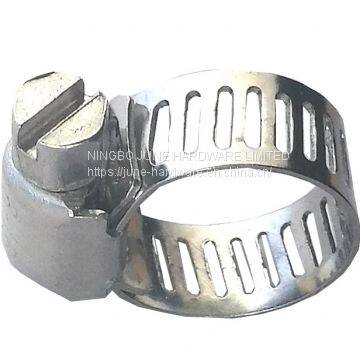 Stainless steel W2 American type hose clamp