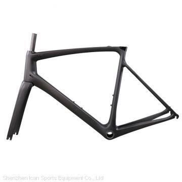 Wholesale A8 AERO Carbon road bike frame UD matte with BB86 2 Years Warranty