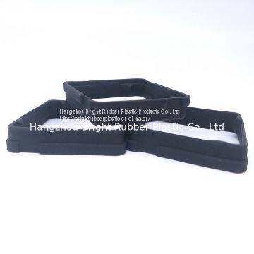 China OEM High Quality Black 60 Shore A EPDM Rubber Seal part for Fan Mount