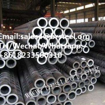 Seamless steel pipe for pipeline transportation systems and petroleum and natural gas industrials