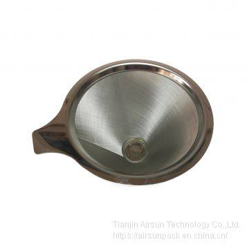 Filter Coffee Coffee Filter Reliable Stainless Steel Drip Cone Filter Coffee Reliable Stainless Steel Drip Cone Filter Coffee photo-4