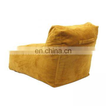 Customized Soft Pouffe Lazy Sofa Indoor Living Room Furniture Comfortable Bean Bag Foot Rest Stool photo-6