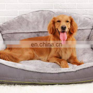 Orthopedic Plush Ped Bed Warming Pet Sofa With Removable Cover for Dogs & Cats Available in Multiple Colors & Styles photo-5