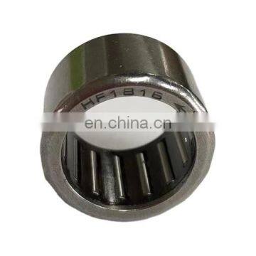 motorcycle one way roller clutches HF series plastic cage HF1816 drawn cup needle roller bearing size 18x24x16mm