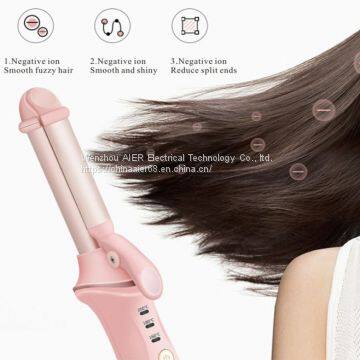 New Design USB Charging 2-1 Fast Heated Mini Hair Curler Straightener Electric Portable Multifunction Fashion Hair Styling photo-5