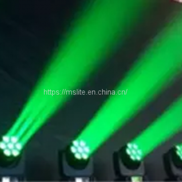 Mini Wash Led Light Zoom Pixel Control Led 7x40 Moving Head Stage Light photo-5