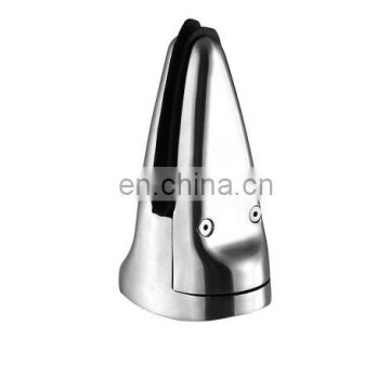 Wholesale Price Swimming Pool Balcony Stainless Steel Glass Spigot Fish Mouth Shape