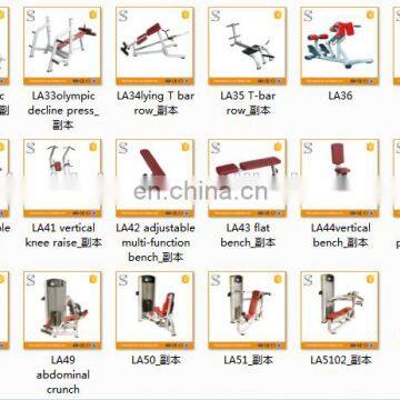 Gym Equipment Commercial Body Fit Exercise Pin Loaded Machine Multi Hip LA20