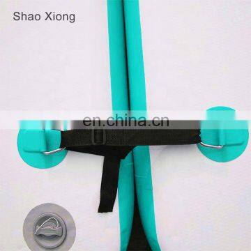 DWF Plastic Inflatable Water Floating Swim Fishing Camping Pontoon Platform Air Deck Drop-Stitch Basking Dock for Sale photo-3